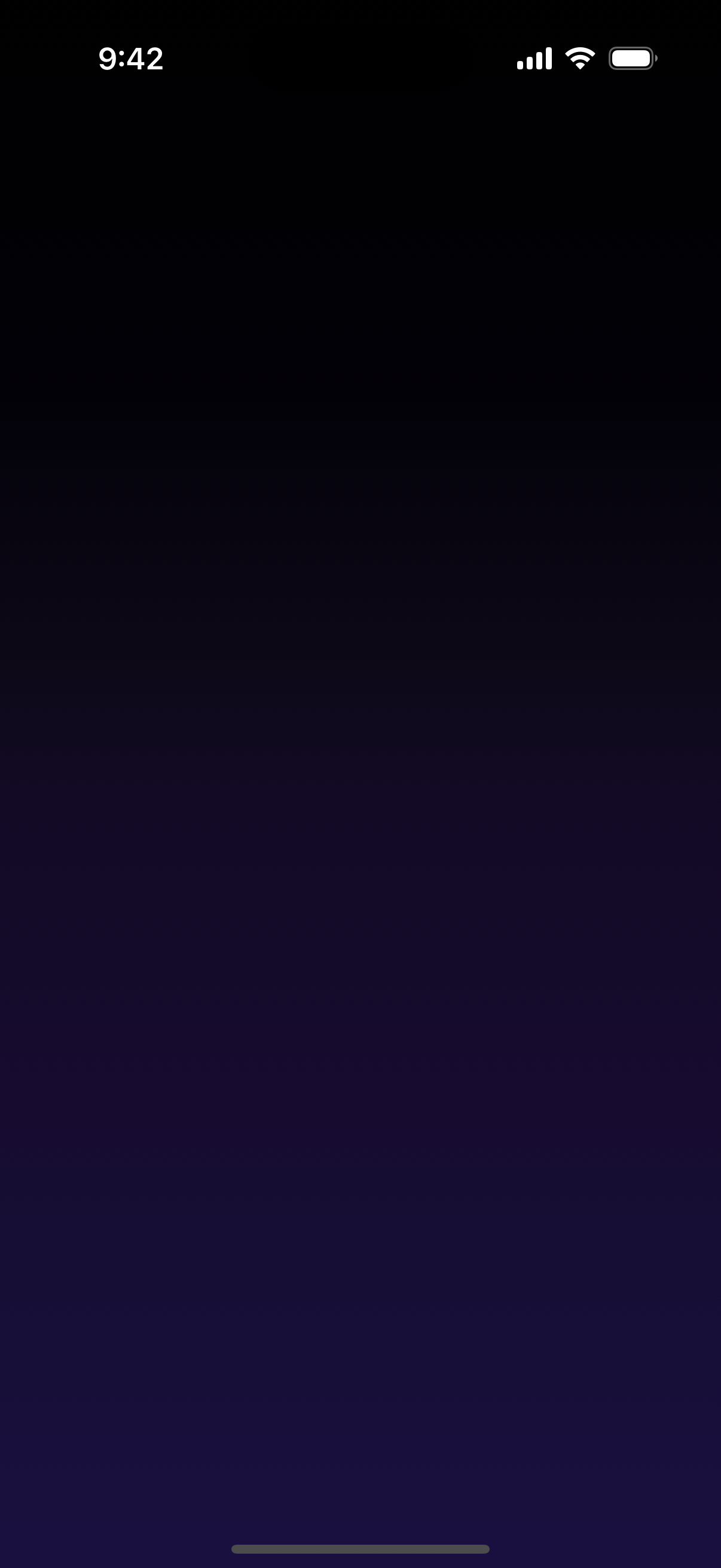 Sleep Club app — home screen
